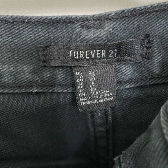 High Waisted Jean Shorts - Picture 4 of 5